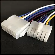 BWPEXZ 5557/5559 Electric Motorcycle Controller Plug 6/8 / 16 Pin Automobile Computer Harness Connector 4.2mm Male and Female Socke(12p Strip line,5sets)
