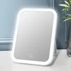 Make-up Mirror LED Touch Plastic Multicolor Modern Illuminated Free Stand Medium