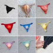 Mens G-String Pouch Panties Underwear Micro Thong Bikini T-back Bikini Briefs AU