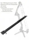 Magazine Capacity 19 Balls Play 11MM Repeating Launcher for Compound Bow