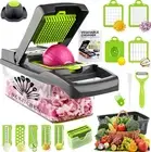 17-in-1 Vegetable Chopper Mandoline Slicer Dicer Onion Cutter Kitchen Tool