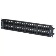 Belden RVAPPF2U48BK 48-Port 10GX REVConnect Patch Panel 2U Black