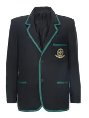 Snr Black/Bottle Blazer With Emb