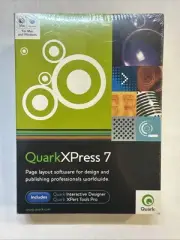 NEW QuarkXPress 7 FULL VERSION for Mac AND Windows Factory Sealed