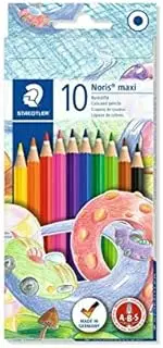 Staedtler Noris Club Maxi Learners Coloured Pencil (Pack of 10)