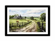 Country Artwork Art Framed print
