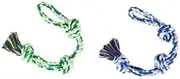 Dog Rope Toys 2 Virtually Indestructible Dog Toys for Medium to Large Breeds, Teeth Cleaning Chew Toys, Bored Dog Tug Toys, Dog Teething Toys, Dog Rope Toys for Aggressive Chewing