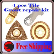 4 Diamond Carbide Grout Oscillating Multi Tool Saw Blade For Grout