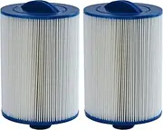 Malaka 2-Pack Spa Filter Compatible with PWW50P3 6CH-940 FC-0359 1.5'' SAE Thread/Coarse Thread φ6x8 inch Hot tub Filter Cartridge (NOT PWW50P4 NOT MPT/Fine Thread)