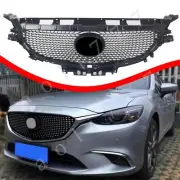 Front Bumper Mesh Hood Grille Grill Fit For Mazda 6 Atenza 2017-2019 2018