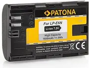 [Bundlestar] PATONA Quality Battery for Canon LP-E6 N with Info Chip - Smart Battery System - Latest Generation for Canon EOS 70D 60D 60Da 80D 5D Mark II III 6D 7D Mark II Xc10