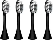EZONEDEAL 4PCS Electric Toothbrush Brush Heads, Compatible With Sonic Electric Toothbrush Replacement Heads Soft Bristles For Plaque Removal Gentle Cleaning Of Tooth - Black