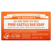 Dr Bronner's Pure Castile Tea Tree Soap Bar 140g