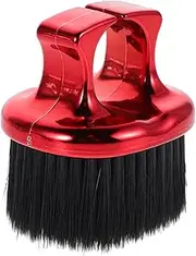 ERINGOGO Retro Oil Brush for Men Portable Beard Brush Knuckle Hair Versatile Grooming Brush with Soft Bristles for Barber Use Go Grooming