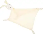 RORPOIR Towel Doll Blanket Sleeping Blanket for Boy Bunny Blanket for Hooded Towel for Blanket for Breathable Muslin Blanket Gauze White