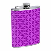Abstract Art Em10 8oz Stainless Steel Flask Drinking Whiskey Liquor