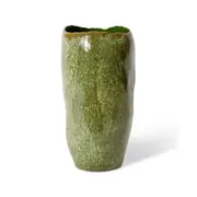 E Style Ceramic Haidi Decorative Vessel Home Tabletop Decor 20x37cm Green
