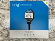 RING Solar Yard Sign Lights Up Authentic Security Surveillance New Open Box