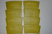 Starbucks 2014 Teavana Oprah Steep your Soul Cup holder Mint Condition set of 8
