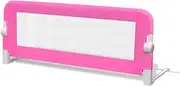 Toddler Safety Bed Rail Pink Baby Kids Nursery Rail Protective Gate vidaXL