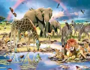 SunsOut Cradle of Life 1000 Piece Jigsaw Puzzle By Howard Robinson