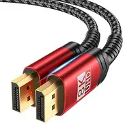 JSAUX 4K DisplayPort to HDMI Adapter 2-Pack, DP PC to HDMI Monitor Converter Video UHD 2K@120Hz,4K@30 DP to HDTV Male to Female Uni-Directional Adapter Compatible with Dell, Lenovo, HP,GPU, AMD
