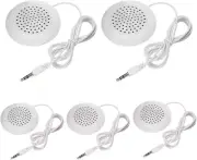 5Pcs Pillow Speaker, under Pillow 3.5Mm Mini Stereo Speaker for MP3 Phone