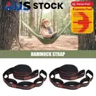 2Pcs Hammock Straps with 5 Loops Hammock Tree Straps Hammock Accessories (White)