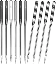 50 Pcs Universal Size 110/18 Heavy Duty Sewing Machine Needles, Quliting Sewing Machine Needles for Leather Compatible with Kind of Home Sewing Machine