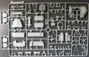 Dragon 1/35th Scale 3.7cm Flak 43 Sd Kfz 7/2 - Parts Tree D from Kit No. 6553