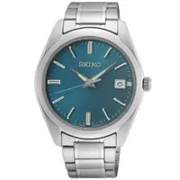 在飛比找PChome24h購物優惠-SEIKO 精工/時間精準藍寶石水晶鏡面時尚對錶/男錶/6N