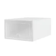Artiss Shoe Box Set of 12 Storage Case Stackable Plastic Shoe Cabinet Cube White