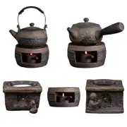 Tea Warmer Pottery Heating Retro Japanese Kung Fu Kettle Tea Set Tea Light