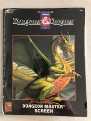 TSR DMR1 Dungeons & Dragons Dungeon Master Screen Challenger Series 9437 D&D