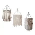 Bohemian Pendant Light Cover Macrame Lamp Shade Decoration Handmade Decor Light