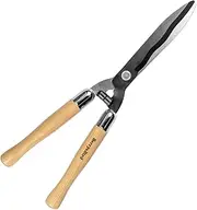 Berry&Bird Garden Hedge Shears 50 cm Heavy Duty Hedge Shears for Trimming Edges, Boxwood and Bushes, Manual Hedge Trimmer with Sharp Carbon Steel Blades and Comfort Grips