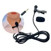 Wearable Lavalier Mic Noise Cancelling Microphone External Lapel Mic