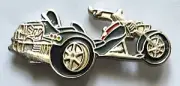 Trike Motorcycle, grey lapel/hat pin badge B040708