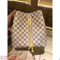 在飛比找蝦皮購物優惠-二手 LV Damier Azur NeoNoe N4015