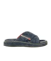 Diesel Sa-Slide Cris Cros Denim Slides 35,37 Black