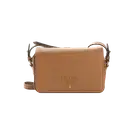 Prada Vitello Phenix Flap Crossbody Bag Caramel
