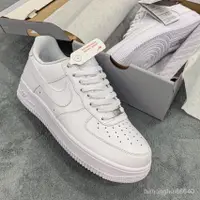 在飛比找蝦皮購物優惠-Jewell_nike Air Force 1 白色男士女士