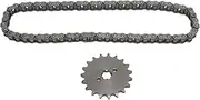 428 19T 17mm Sprocket Chain Set Enhanced Performance 50cc‑250cc Metal Motorcycle