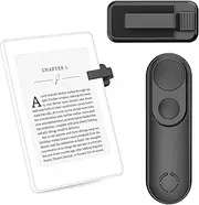 Page Turner for Kindle Remote Control Clicker Page Turner for Kindle Paperwhite Oasis Kobo Reading iPad Tablets Phone Reading Novels Accessories, E-Book Remote Clicker, Black