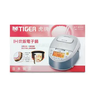 [TIGER 虎牌] 6人份高火力IH多功能電子鍋 JKT-B10R