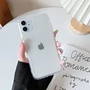 Case for iPhone12 Mini,Clear Soft Silicone Bumper Protective Retro Color Transpa