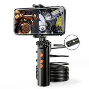 Dual Lens Wireless Endoscope, 5.5mm Borescope Inspection Camera 1080P HD Snak...