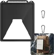Starlink Mini Case Cover, Silicone Protector with Hook to Hang Starlink Mini on The Backpack for Non-Stop Signal Black