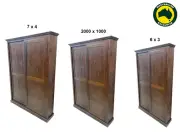 Mudgee Australian-Made Sliding Door Wardrobe – Solid Timber – Custom Sizes