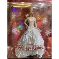 在飛比找蝦皮購物優惠-Holiday 2008 Barbie Doll 收藏型芭比